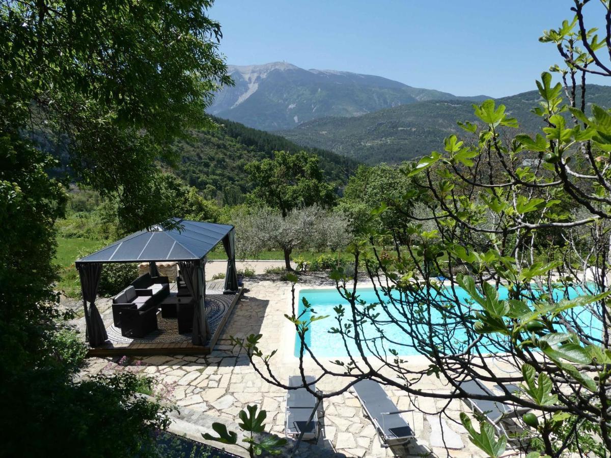 Font Nouvelle Maison De Charme Drome Provencale, 6 Ou 10 Personnes Avec Piscine Plaisians Exteriér fotografie