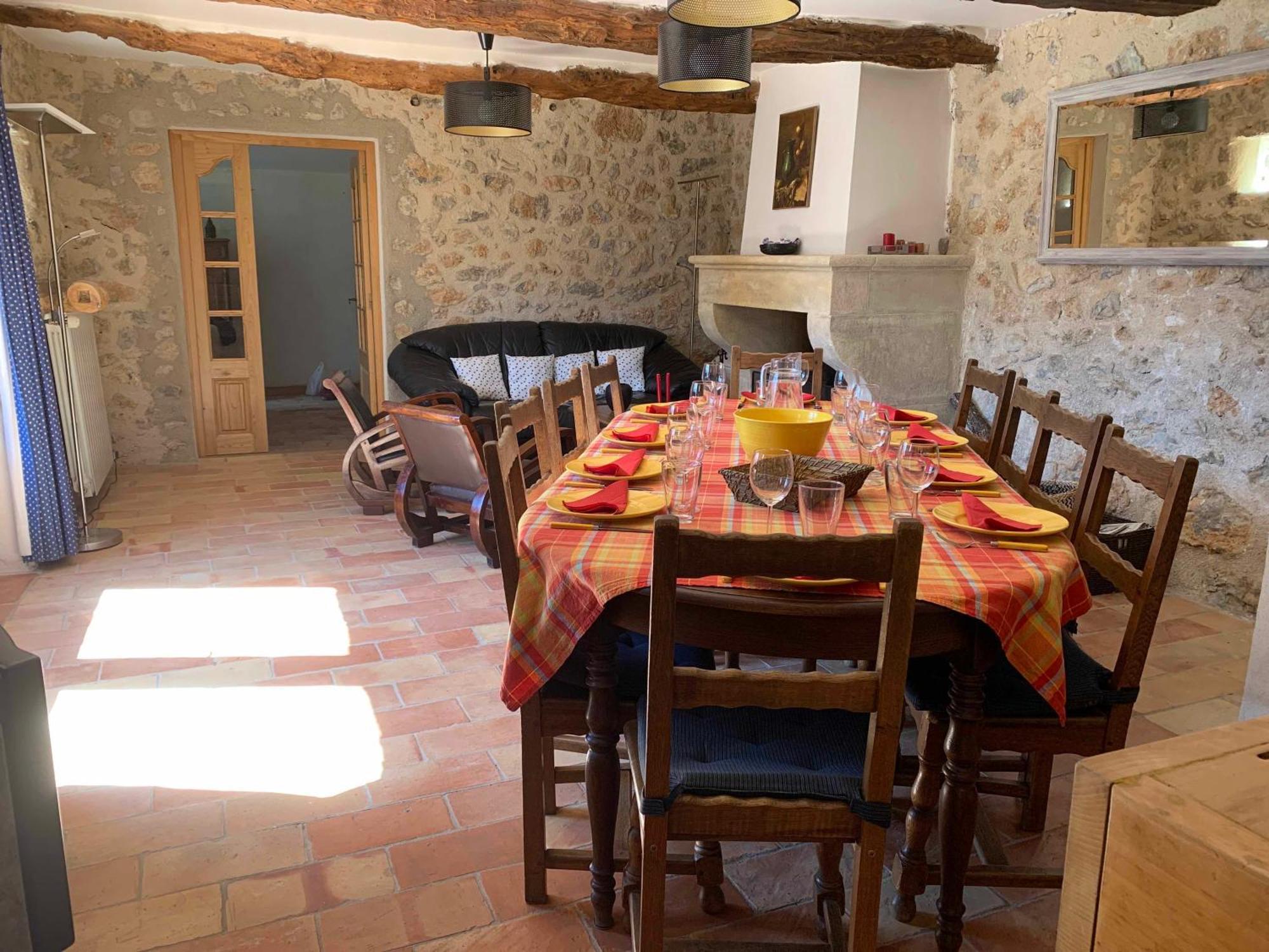 Font Nouvelle Maison De Charme Drome Provencale, 6 Ou 10 Personnes Avec Piscine Plaisians Exteriér fotografie
