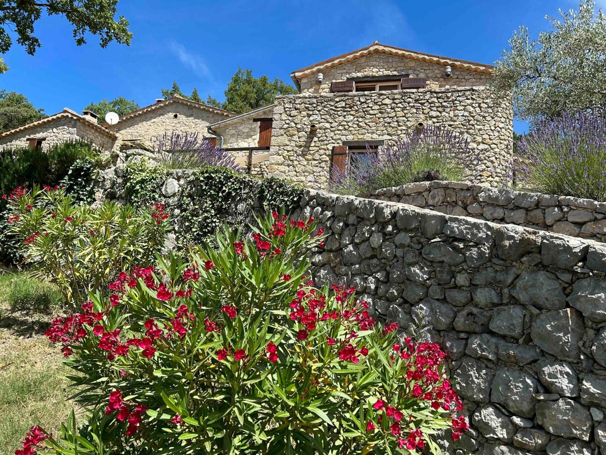 Font Nouvelle Maison De Charme Drome Provencale, 6 Ou 10 Personnes Avec Piscine Plaisians Exteriér fotografie